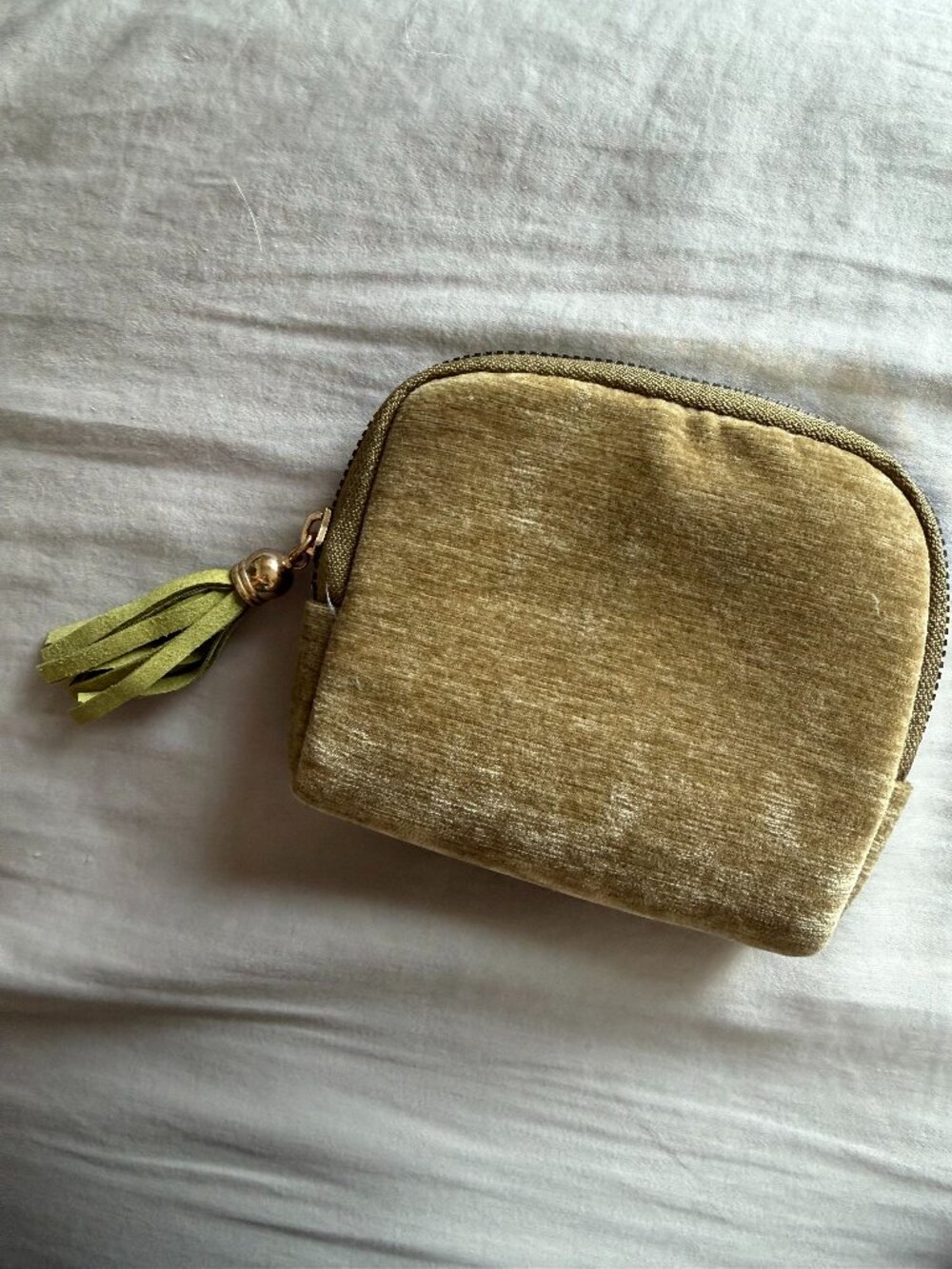 Olive Green Travel Jewelry Holder